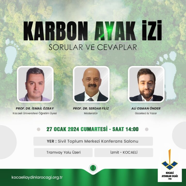 Kocaeli Aydınlar Ocağı “Panel”e Davet