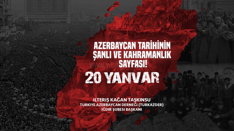 Azerbaycan’ın Bağımsızlık Ateşini Yakan 20 Ocak Yanvar Bakü Katliamı