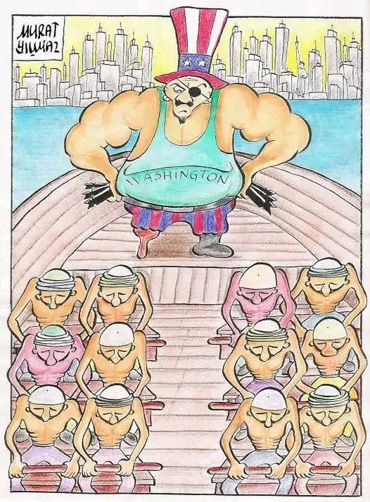 Kürek mahkûmları!